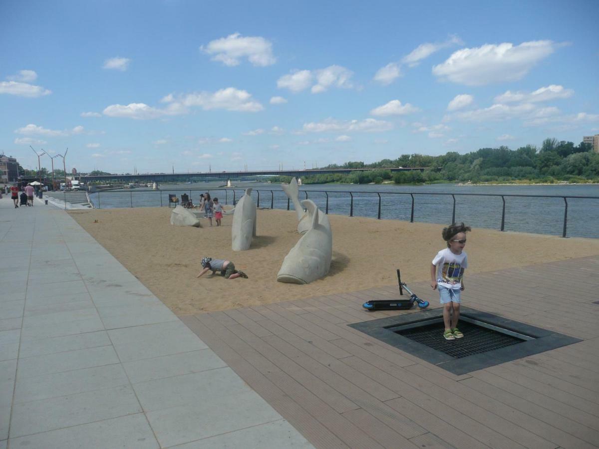 Sunny Wisla River Apartment Varsóvia Exterior foto